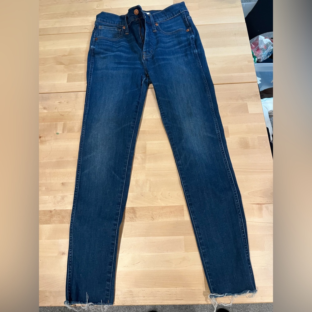 Madewell high-rise skinny jeans size 28 new